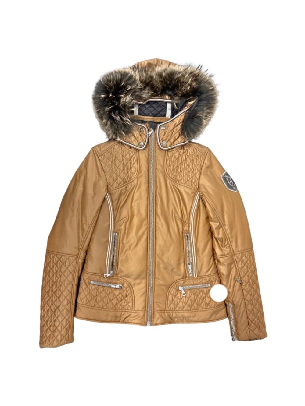 Toni Sailer Brown Fur Jacket
